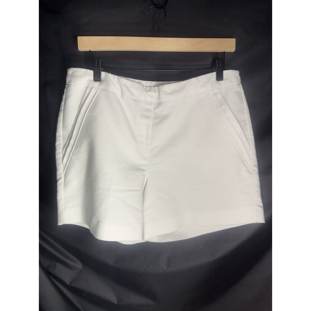 Zac & Rachel White Flash Pocket Pull On Shorts Sz 12